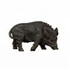 Bronze metal wild boar sculpture brass wild boar statue for sale