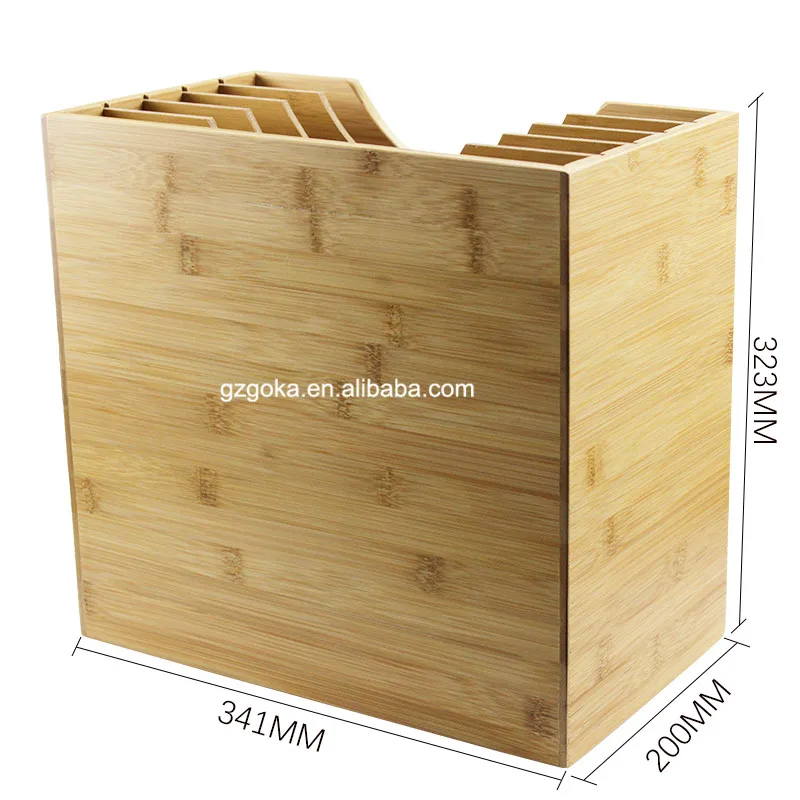 Bamboo Retro Vinyl Record Crate Holder Albums Storage Case Lp Box Cd