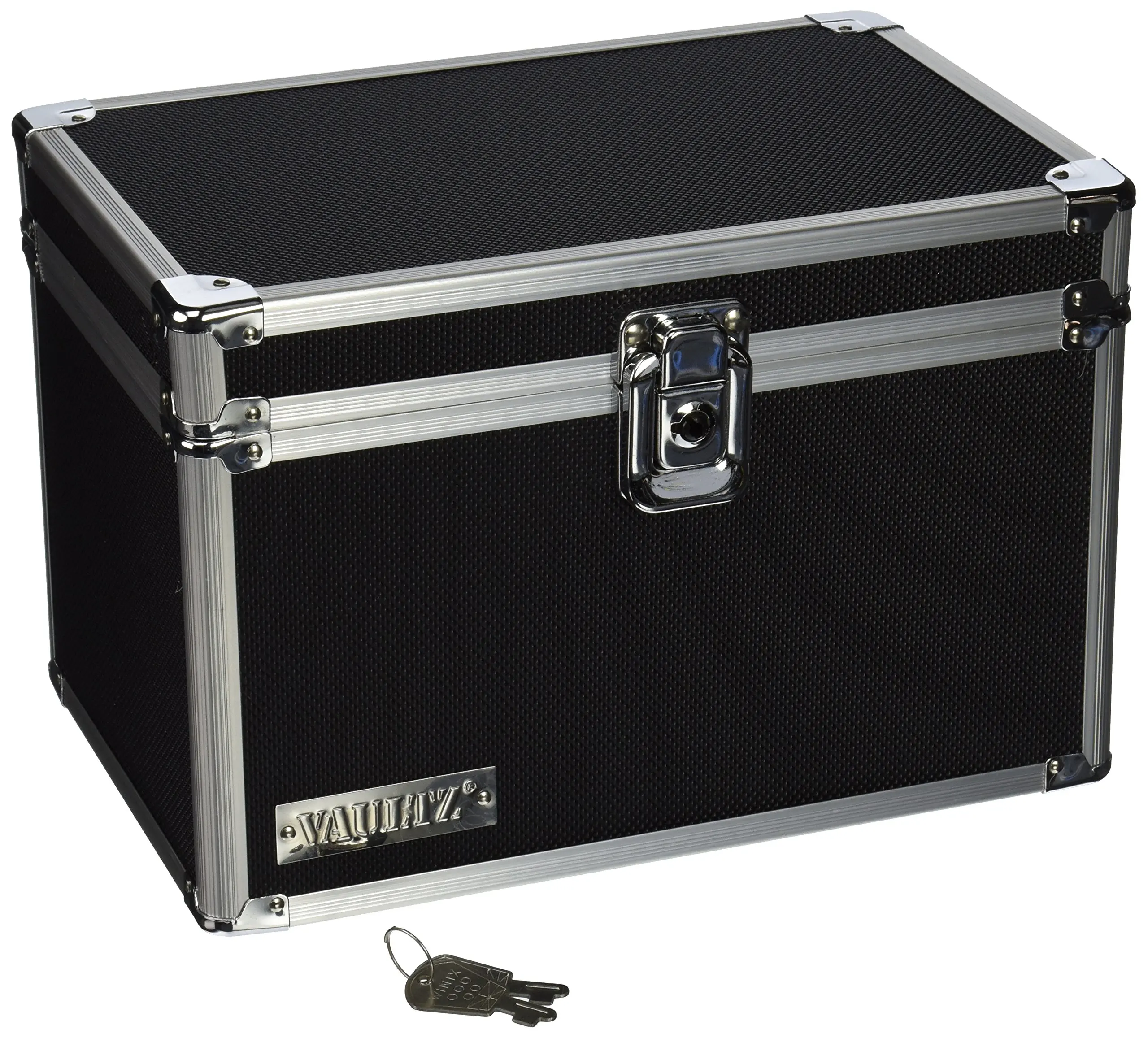 Pink Acrylic VZ00208 Vaultz Locking 4 x 6 Inch Index Card Box Office