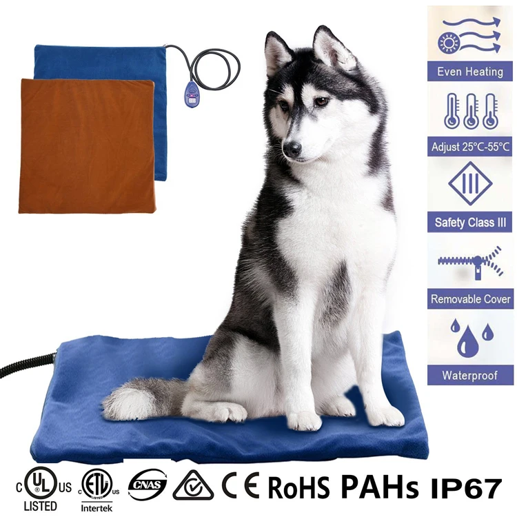 12v Far Infrared Heated Pet Beds Graphene Heating Pet Pad Buy 12v