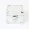 2019 Sunyoung little portable utility exquisite square aluminum watch box with metal wrap angle
