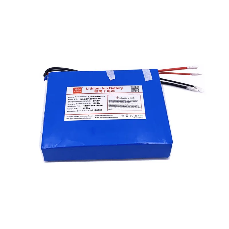Smart 60 V 16s1p Battery 2.9ah 3.2ah 60v 2900mah Electric Unicycle Battery Pack For Airwheel