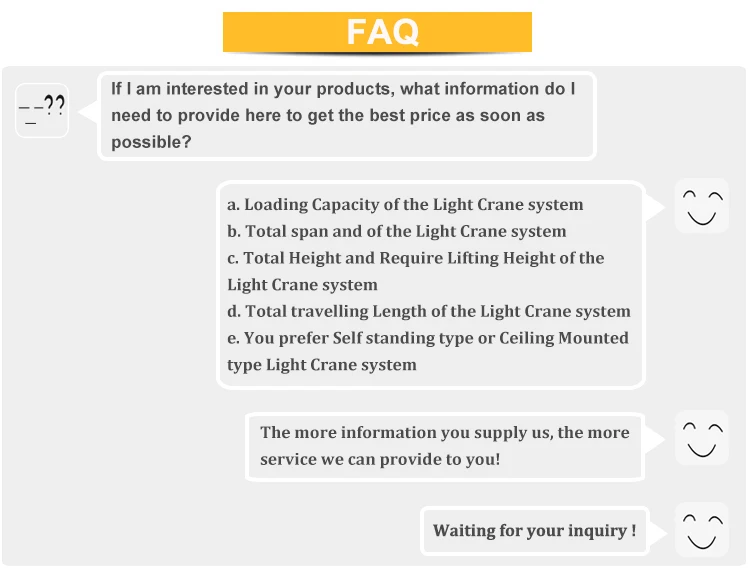 2000 kg 2000kg Buckets Grab Overhead Light Crane System