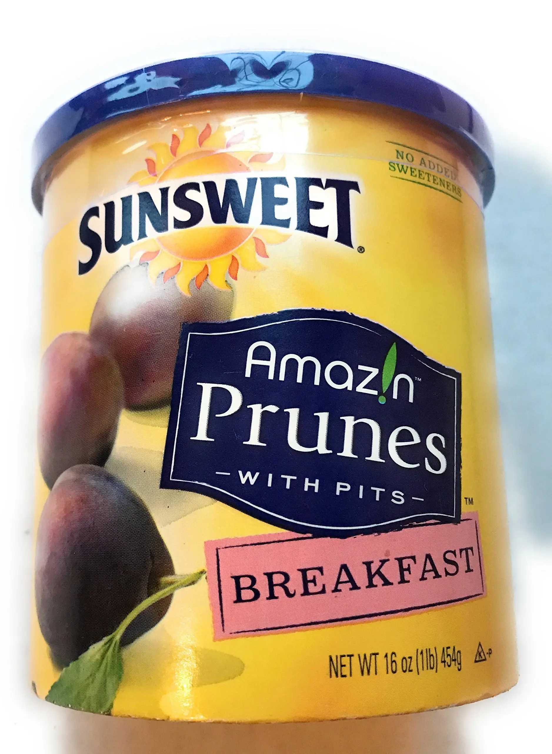 Sunkist prunes in a jar