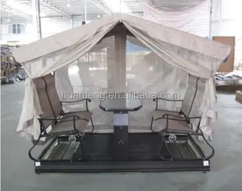 4 Person Patio Garden Swing With Canopy Gazebo Hammock With Swings Glider Furniture Buy 4 Seat Swing Chair Garden Gazebo With Swings Swing With