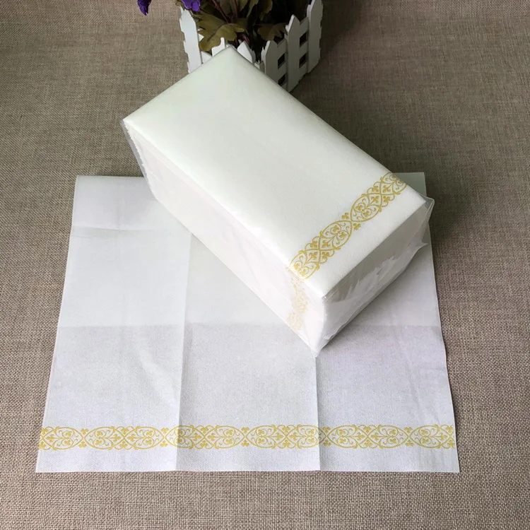 Disposable Hand Towels Decorative Bathroom Napkins Soft