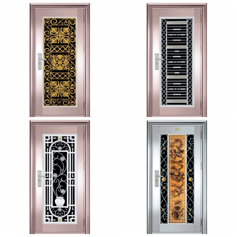 Golden Rose 24 Inches Exterior Stainless Steel Door Jh454 Golden Rose 24 Inches Exterior Stainless Steel Door Jh454