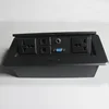 13 a 240 v 3120 w extension lead 5 sockets 2 m uk surge protector wireless and usb pop-up charging dock