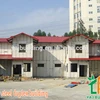 Prefabricated steel structure duplex house