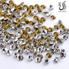 Wholesale Point Back Machine Cut Glass Crystal Stones for Wedding Dress