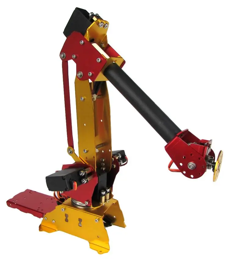 Arduino 6 Dof Programmable Clamp Cnc Robot Arm Kit Ready To Use - Buy ...