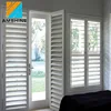 aluminum window secure glass shutter openable plantation louver ventilation grille window