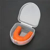 EVA Logo Print Private Label New Adult Football Mouth Guard Teeth Protector Gum Shield Karate Boxing Mouth GuardProtection Tool