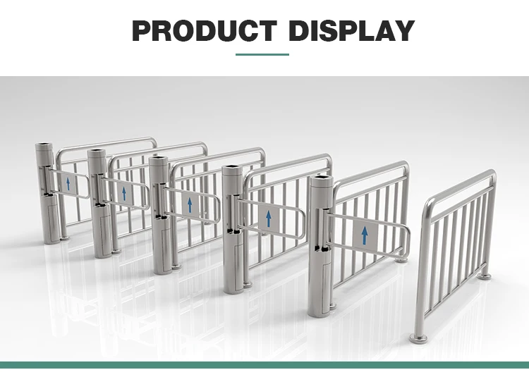 Flap Barrier Exit Gate Automatic Door For Supermarket