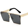 2019 fashion sunglasses high quality custom polarized sunglasses ladies oversize square frame less unbreakable sun glasses