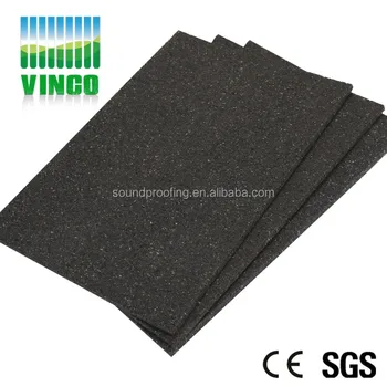 5mm 10mm Crossfit Gym Rubber Flooring Blanket Car Sound Proofing