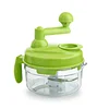 Multifunction Kitchen Tools Large Capacity Vegetable Cutter Manual Garlic Chopper Food Shredder Egg Beater Meat Grinder
