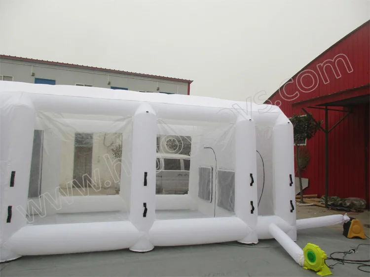 Hot sale White inflatable cheap portable paint booth harbor freight