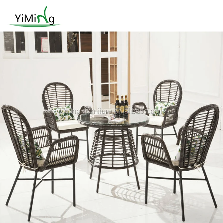 Garden Leisure Garden Outback Furniture 4seat Wicker Chair Bamboo Patio Furniture Buy Bamboo