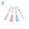 safety hypodermic plastic syringe needle for medical use