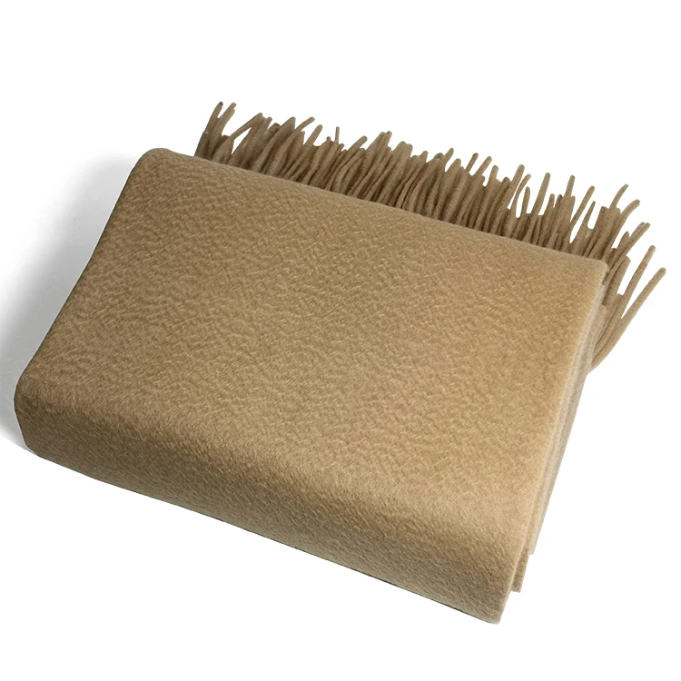 2019 Wholesale High-End Solid Color 100% Cashmere Scarf For Women