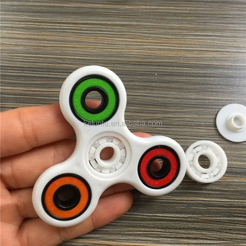 Hot 2Pcs Useful Ceramic Metal High Speed 608 Bearing For Hand Spinner Fidget Toy 
