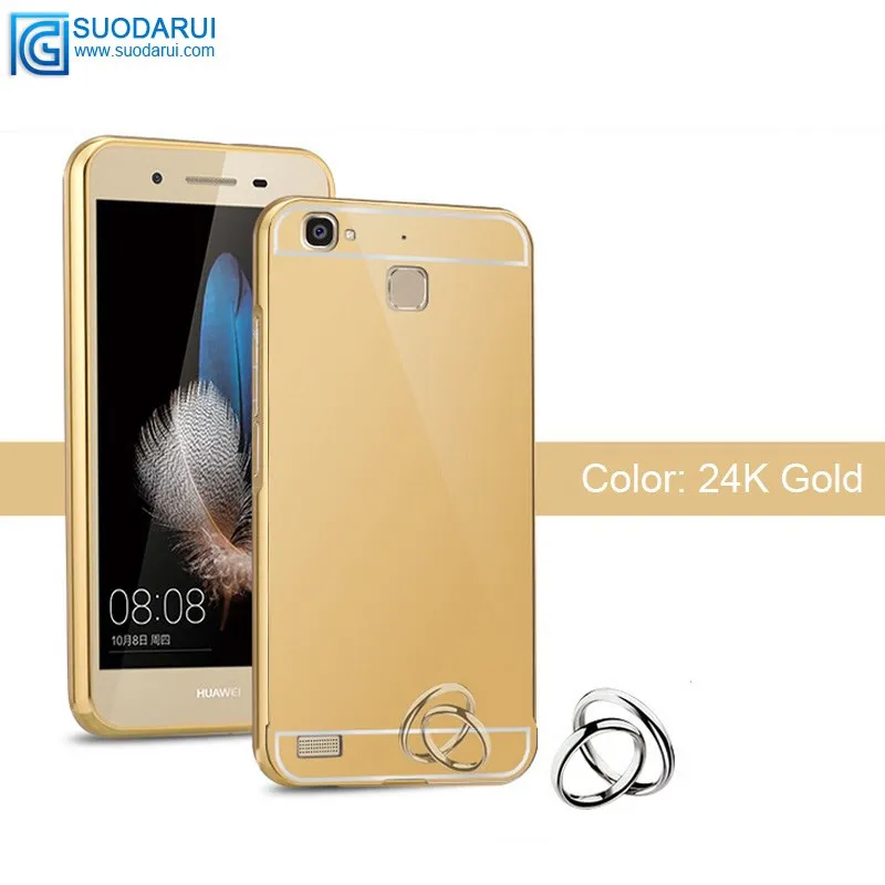 High quality Aluminum metal mirror case for Huawei Mate 8 mirror back cover case