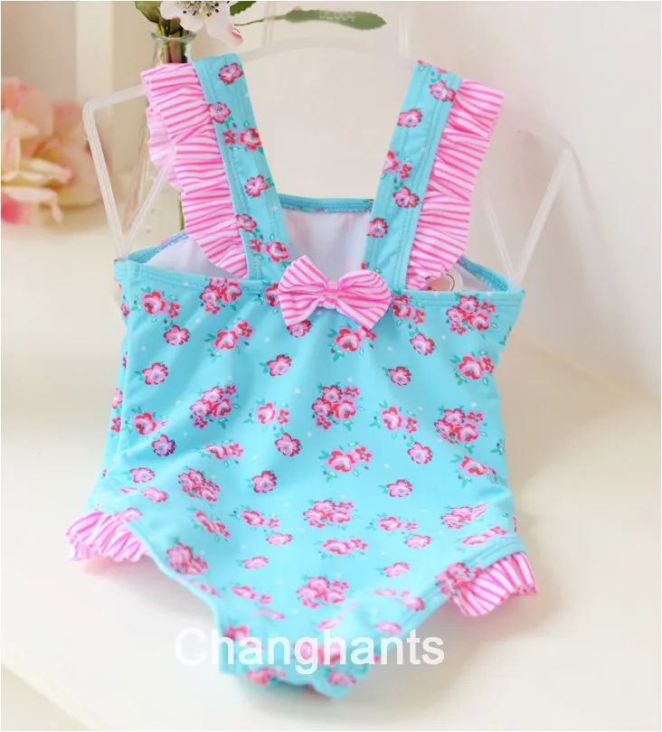 Girls' 2-Pack One-Piece Swimsuits Ruffles, tutus, red polka dots and blue stripes – our selection of infant and toddler girls' swimsuits has it all. Cute bikinis and colorful tankinis are great for afternoons by the pool with your baby girl, while snug rashgaurds and cover-ups help protect young skin during long days at the beach.