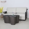 Finding China white fabric loveseat sofa