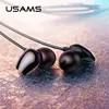 USAMS EP28 High Quality rohs cheapest black noise cancelling Earphone buds custom made in china