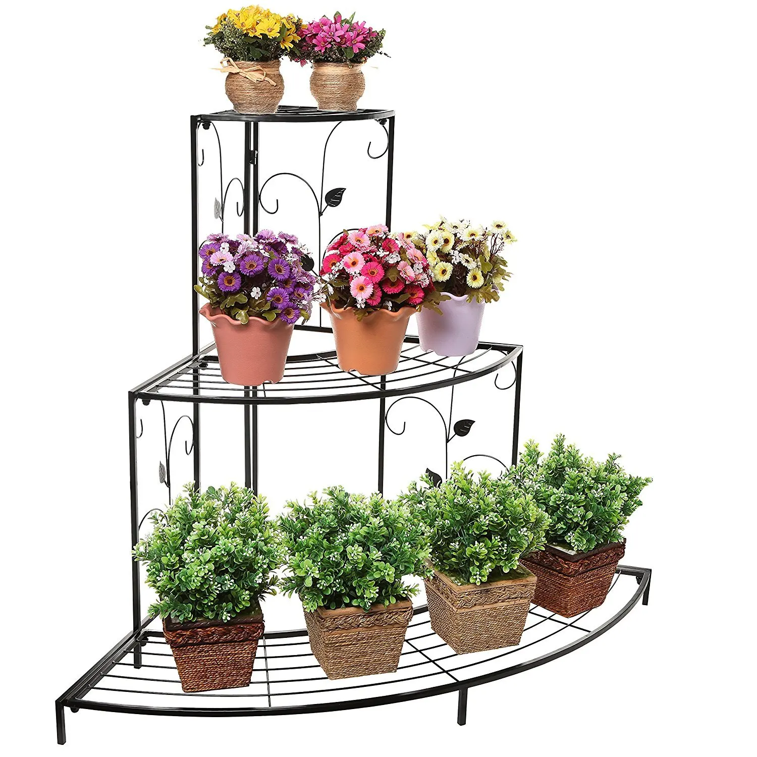 Buy Three Tier Plant Stand Progressively Sized Planters or Flower Pots