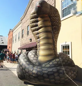 hot sale giant lifelike inflatable snake for advertising