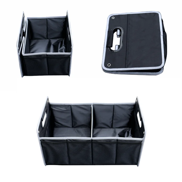 Osgoodway New Arrival Wholesale Large Auto Collapsible Waterproof Multi-function Car Shopping Trunk Organizer for SUV