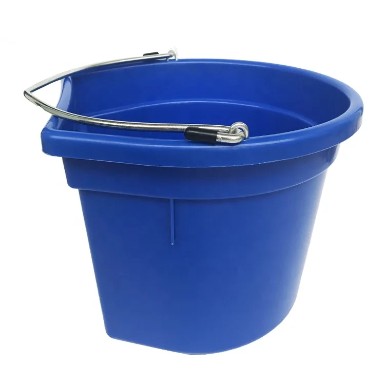 Esd 20l Plastic Flat Back Water Or Feed Buckets For Horses Buy