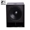 Birch plywood 18 inch line array home theater system subwoofer box speaker