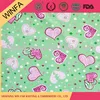 Beautiful Knitted 100% polyester digital printing single jersey fabric for sale