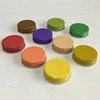 High quality customized embossing printing metal screw lid beauty aluminum cap
