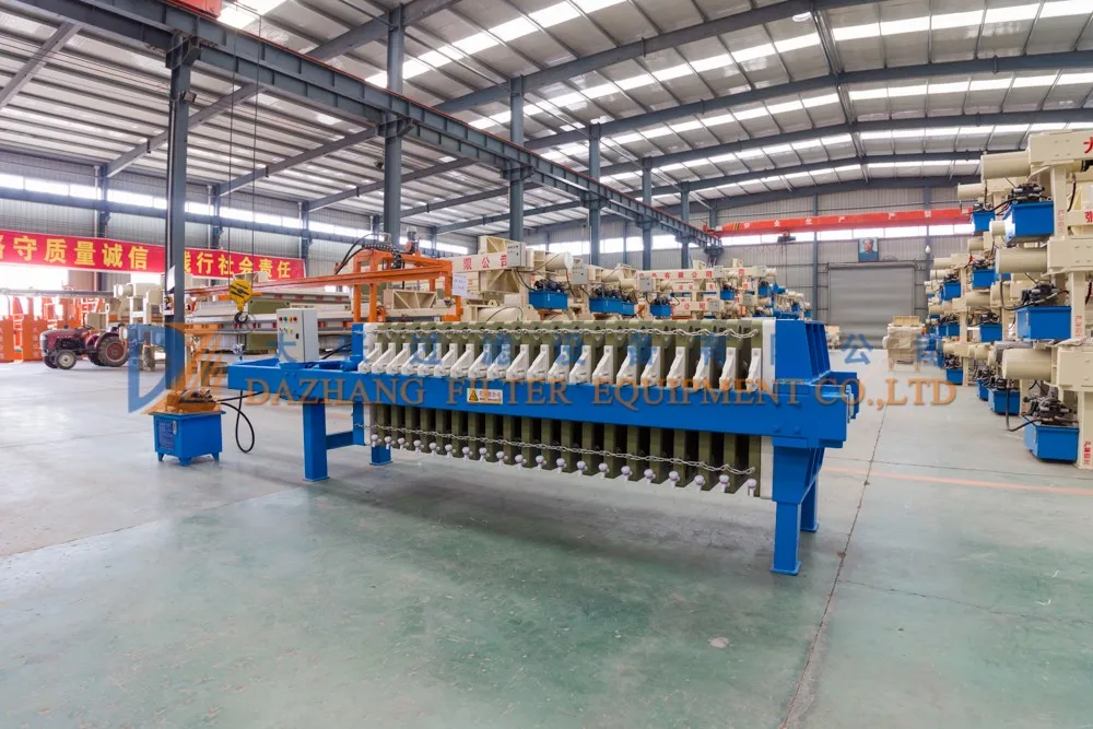 Slurry Water Treatment Filterpress Machine For Sale Buy Hydraulic