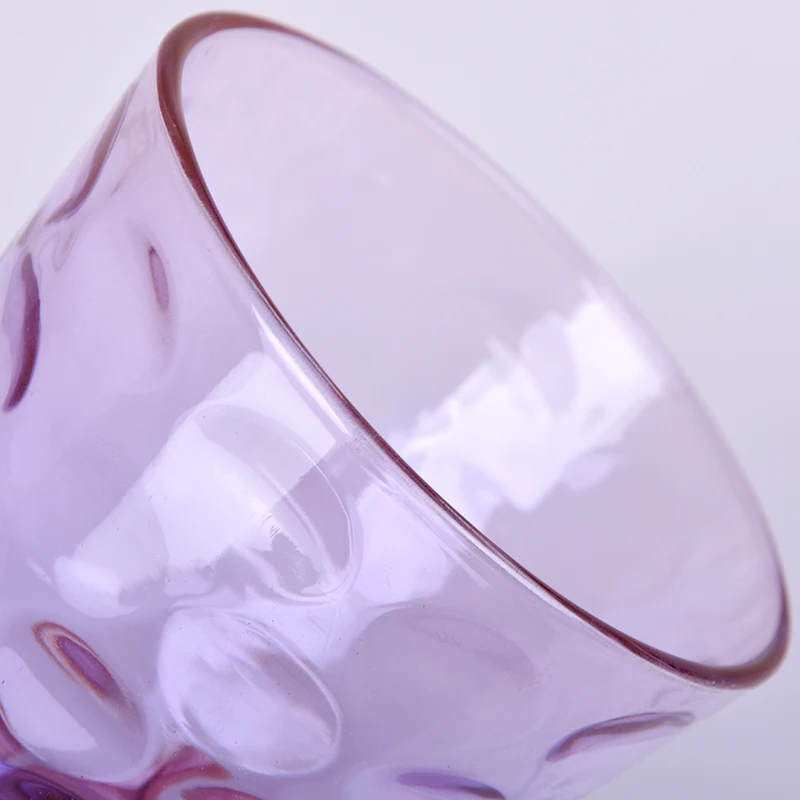 hot sale the most popular 270ml color glass cup with bubbles