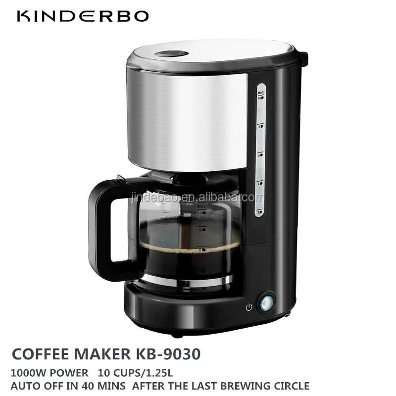 10 Cups Italy Drip Coffee Maker Machine 