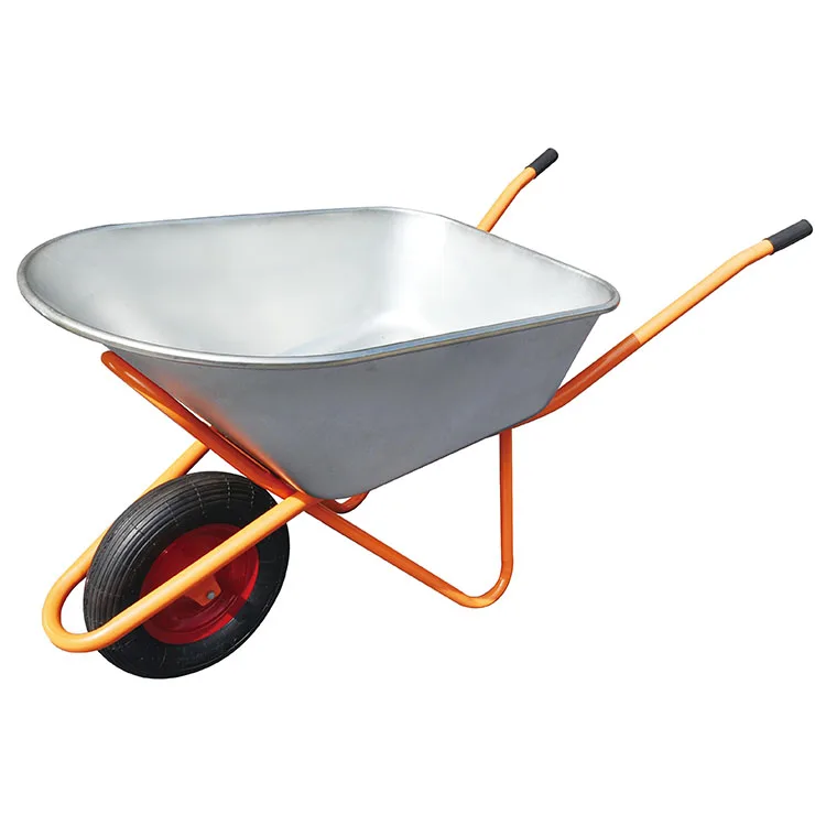 Top Quality Steel Tray 100l Galvanized Wheelbarrow - Buy Top Quality ...