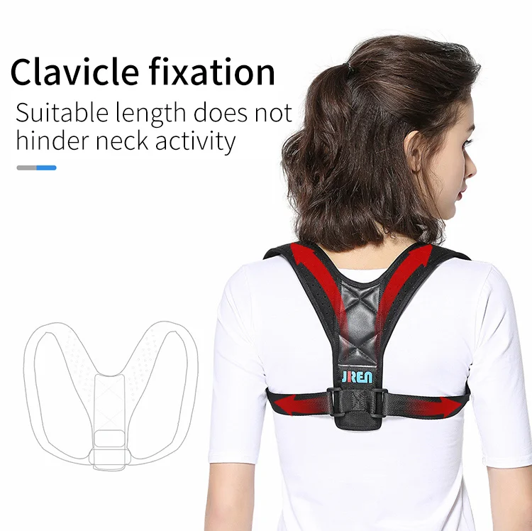 Adjustable Adult Corset Back Posture Corrector Clavicle Brace