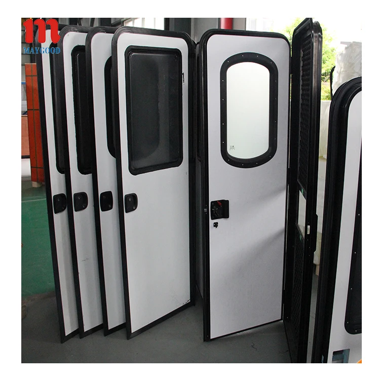 Simple Teardrop Trailer Door Without Door Window 700 1000mm