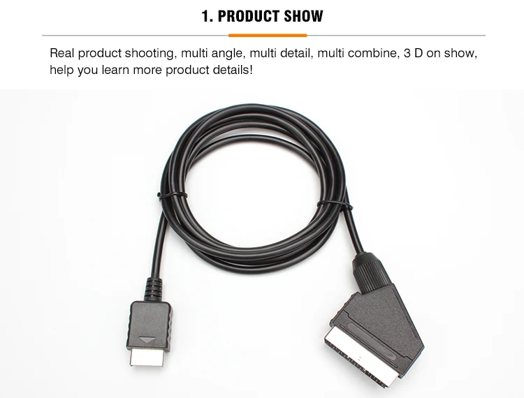 Factory Supply Ps2 Ps3 Rgb 1 8m Scart Cable Game Console Audio Video Cables Game Player Accessories Buy Audio Video Cable Game Console Audio Video Cables Game Audio Video Cables Product On Alibaba Com