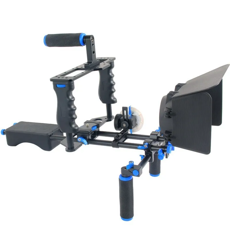 Universal Professional DSLR Camera Rig Cage Kit for Canon
