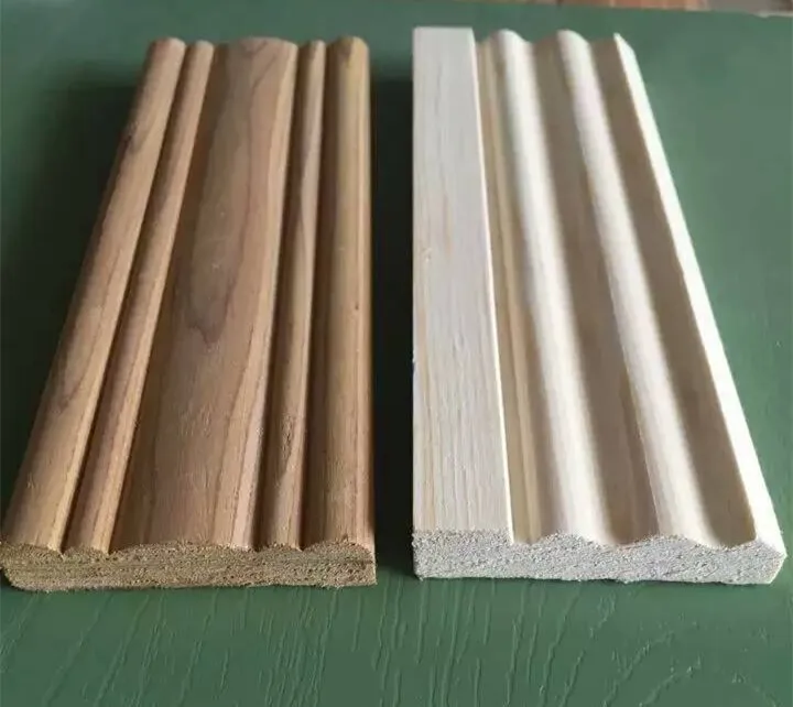 wooden door frame /engineered wood moulding/1/4 round wood moulding