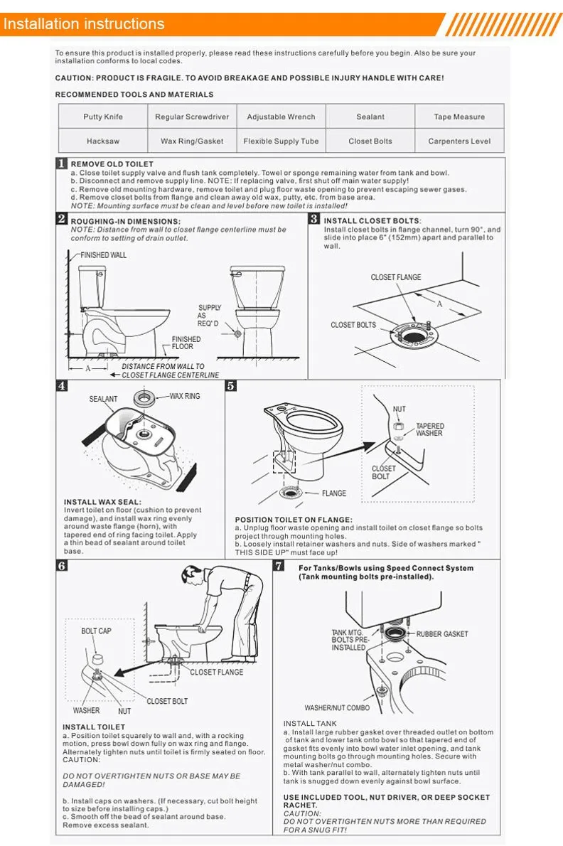 Short Water Tank Ceramic Bathroom Ewc Toilet Floor Standing Toilet ...