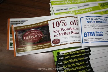 2017 cheap custom coupon booklet printing in china buy coupon