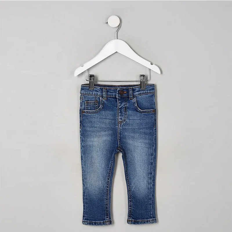 Childrens Toddler Boys Jeans Pants Trousers Denim Style 2-6 Years New MINIKIDZ