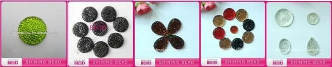 hot sale ss16 flat back hot fix rhinestones for garment